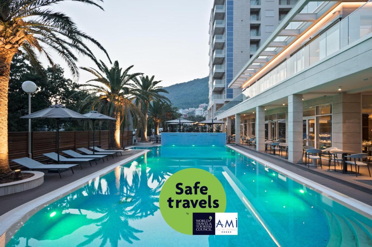 Hotel Ami Budva Petrovac Kültér fotó